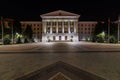 Russia, Rostov on Don, August 17, 2019: Square in front of the Don state Technical University