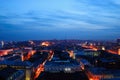 Russia. Rostov-on-Don. Evening cityscape Royalty Free Stock Photo