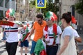 Russia Rostov-on-don 23 June 2018 fans March to the stadium Rostov arena for the match between Mexico and South Korea Royalty Free Stock Photo