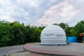 Russia, Rostov on Don, June 25, 2018: Small Astronomical observatory in Gorky park in Rostov on Don