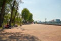 Russia. Park `Levoberezhny` next to the stadium `Rostov-Arena`. July 01, 2018