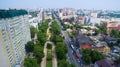 Russia. Rostov-on-Don. Red Army Street and Pioneer Square, named