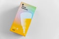 a smart lamp on a white background. Yandex Alice