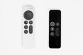 RUSSIA ROSTOV - MAY 29 2021: Comparison of unpacked old Apple TV 4K controller with new Siri Remote control with touch