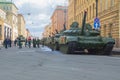 Russia, Saint-Petersburg, on may 7, 2017 - guard and armor of th