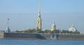 Russia, Saint Petersburg, Peter and Paul Fortress Royalty Free Stock Photo