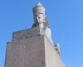 Russia, Saint Petersburg, University embankment, sphinx