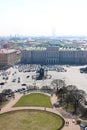 Russia, Saint-Petersburg, View of Isaac Square