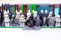 SAMARA, DECEMBER 18, 2019. Constructor Lego Star Wars. Officers of the first galactic Empire Royalty Free Stock Photo
