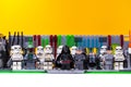 RUSSIA SAMARA, DECEMBER 18, 2019. Constructor Lego Star Wars. Officers of the first galactic Empire Royalty Free Stock Photo