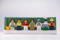 RUSSIA, SAMARA, FEBRUARY 15, 2020 - Lego City minifigures