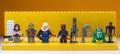 RUSSIA, SAMARA, FEBRUARY 15, 2020 - Lego Minifigures. Star Wars characters, inhabitants of the planet Tatooine