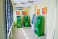 ATMs in the Sberbank branch.