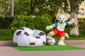 Wolf Zabivaka `Zabivaka` is the official mascot of the FIFA 2018