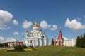 Russia. Saransk. St. Theodor Ushakov`s cathedral and chapel