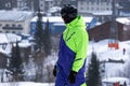 24.02.2022. Russia, Sheregesh. Opening of the ski season in the resort of Sheregesh