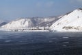 Russia, Siberia, lake Baikal, the source Angara river and the po