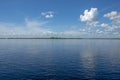 Sikachi-Alyan. View of the Amur river Royalty Free Stock Photo