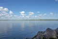 Sikachi-Alyan. View of the Amur river Royalty Free Stock Photo
