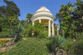 Russia, Sochi, gazebo in the city park