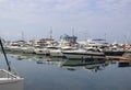 Russia, Sochi, October, 2019: Marine Station, complex of the Port in the central district Royalty Free Stock Photo