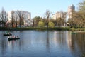 Russia. St-Petersburg city. Park in spring