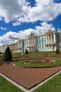 Russia, St. Petersburg, the city of Pushkin.July,  In the photo Ekaterina Palace Royalty Free Stock Photo