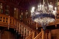 Russia, St. Petersburg, January 9, 2022 - Gothic Library of the Russian Emperor Nicholas II in the Winter Palace.