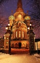 Russia, St. Petersburg, January 2, 2019. Resurrection of Christ on the Blood, or the Church of the Savior on the Blood