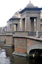 Russia, St. Petersburg, Lomonosov Bridge