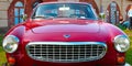 Legendary Swedish sports car Volvo P1800 on Festival of Retro Te