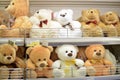 Teddy Bears in the supermarket Royalty Free Stock Photo