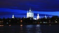 Russia, St. Petersburg, view of the Smolny Cathedral Royalty Free Stock Photo