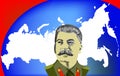 Russia & Stalin Royalty Free Stock Photo