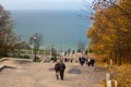 RUSSIA, SVETLOGORSK - SEPTEMBER 11, 2014: Autumn in Svetlogorsk (Rauschen). Svetlogorsk is a coastal resort town of Kaliningrad O