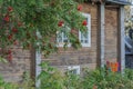 Russia, Syktyvkar, Komi Republic, expressive architecture of the city close-up, modern houses and old buildings, the contrast of t Royalty Free Stock Photo