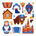 Russia travel set