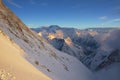 Russia, Ural Mountains, winter, white snow