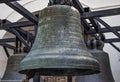 Russia, Veliky Novgorod - Ancient Russian bell near the cathedral in the Kremlin