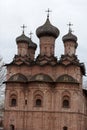 Dukhov monastery - an Orthodox monastery in Veliky Novgorod, is Royalty Free Stock Photo