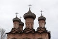 Dukhov monastery - an Orthodox monastery in Veliky Novgorod, is Royalty Free Stock Photo