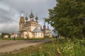 Russia, village Parsky. The ensemble of the Church of the Beheading of St. John the Baptist and Ascension