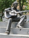 Russia. Vladivostok. Monument to the famous Soviet artist and singer Vladimir Vysotsky. Royalty Free Stock Photo