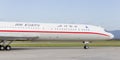 Passenger aircraft Tupolev Tu-154 of Air Koryo North Korea on runway. Aviation and transportation Royalty Free Stock Photo