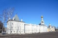 Russia. Vologda, Kremlevskaya square in spring