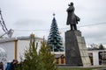 RUSSIA, VORONEY-02.01.2020: Solemn celebration of the New Year in the main square