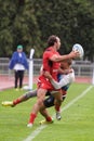 Russia vs Wales in Rugby 7 Grand Prix Series in Moscow