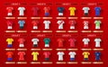 Russia World Cup Kits 2018