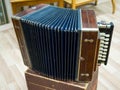 Russian accordion - an old national musical instrument