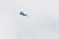 Sukhoi SU-30 Flanker-C, aerobatic team Russian Knights Royalty Free Stock Photo